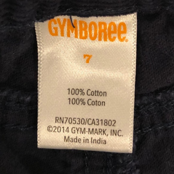 Gymboree Boys Navy Corduroy Pants Size 7 - Picture 3 of 5